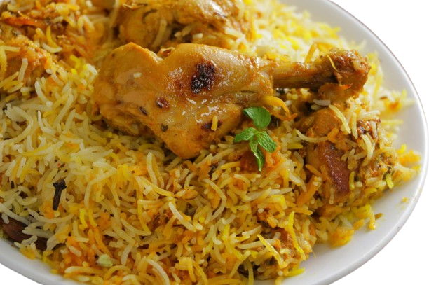 Chicken Biryani with Aaloo