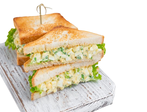 Egg Chicken Mayo Sandwiches (2 Pieces)