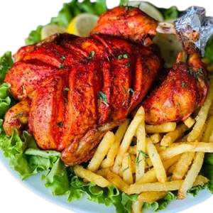 Lahori Chargha (Full) with Fries & Raita