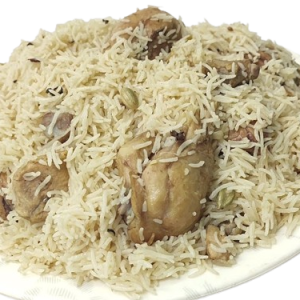 Chicken / Beef Shahi Pulao with Raita